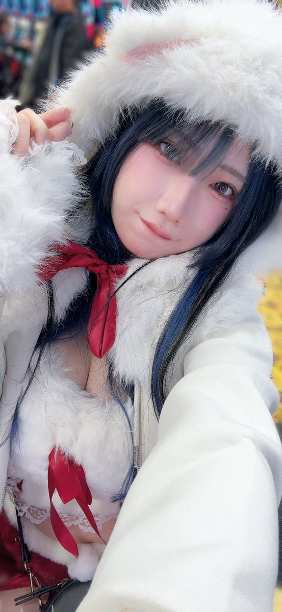 おはまるちゃん！ まるサンタ、可愛い🥰️ 頑張ってね！