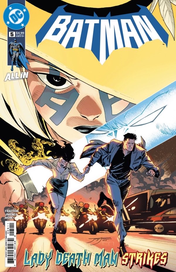 JorgeJimenezArt's tweet image. Woaah, I’ve received some amazing news! Batman #5 has had more pre-orders than the previous issues 😳, Batman #3 is having a SECOND print!🤯, and Batman #2 is having a THIRD print!! Seriously,thank you all so much for your incredible support this year, one I’ll never forget!!🦇❤️