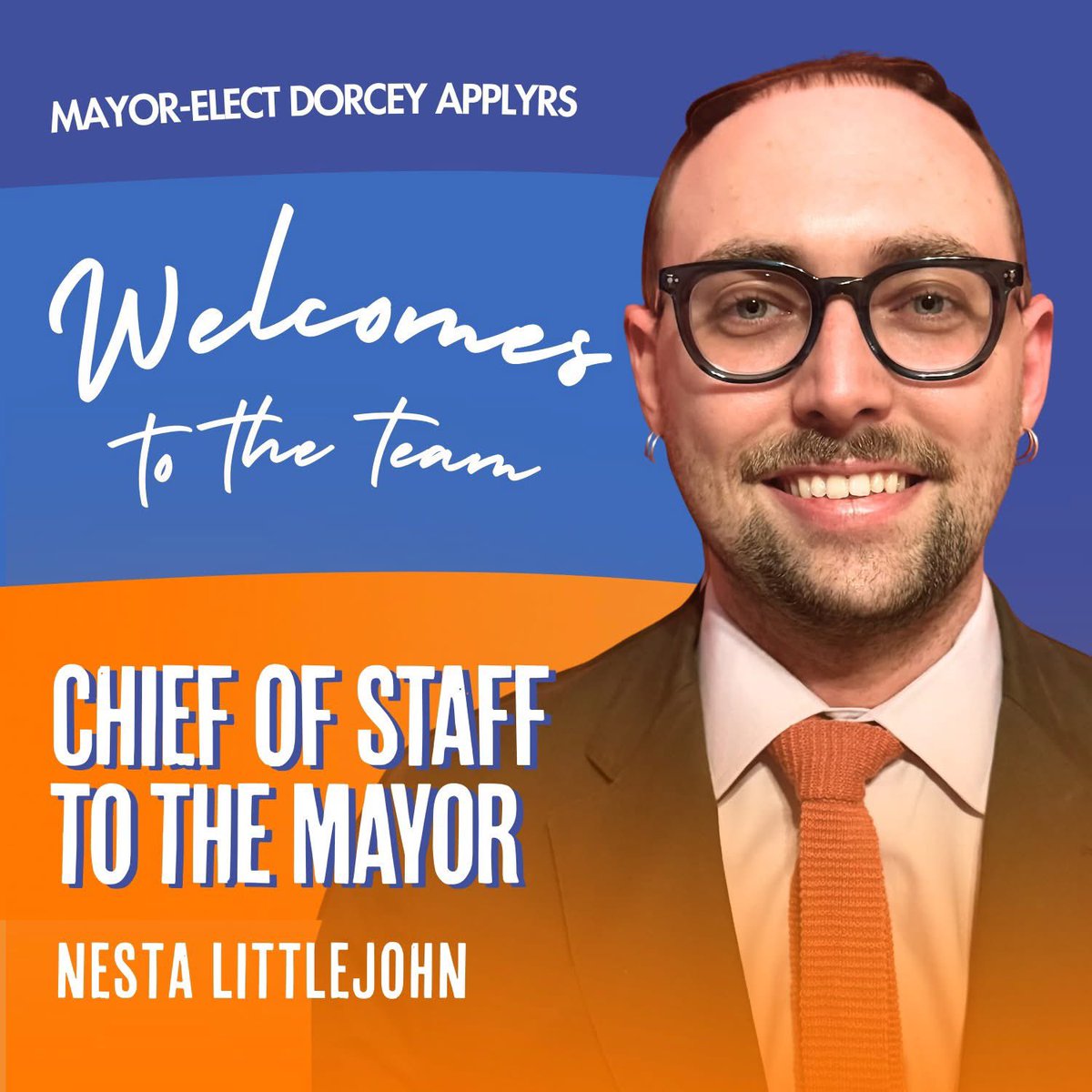 NestaLittlejohn's tweet photo. Excited to get to work for Albany! https://t.co/CeMv7qTfiI