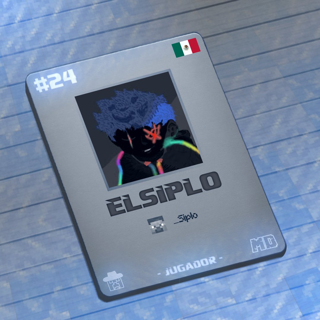 ElMultidesafio's tweet image. EL ÚLLLLLLTIMO, el jugador #24, pero no menos importante, @ElSiplo 🔥

Mucha suerte 🍀