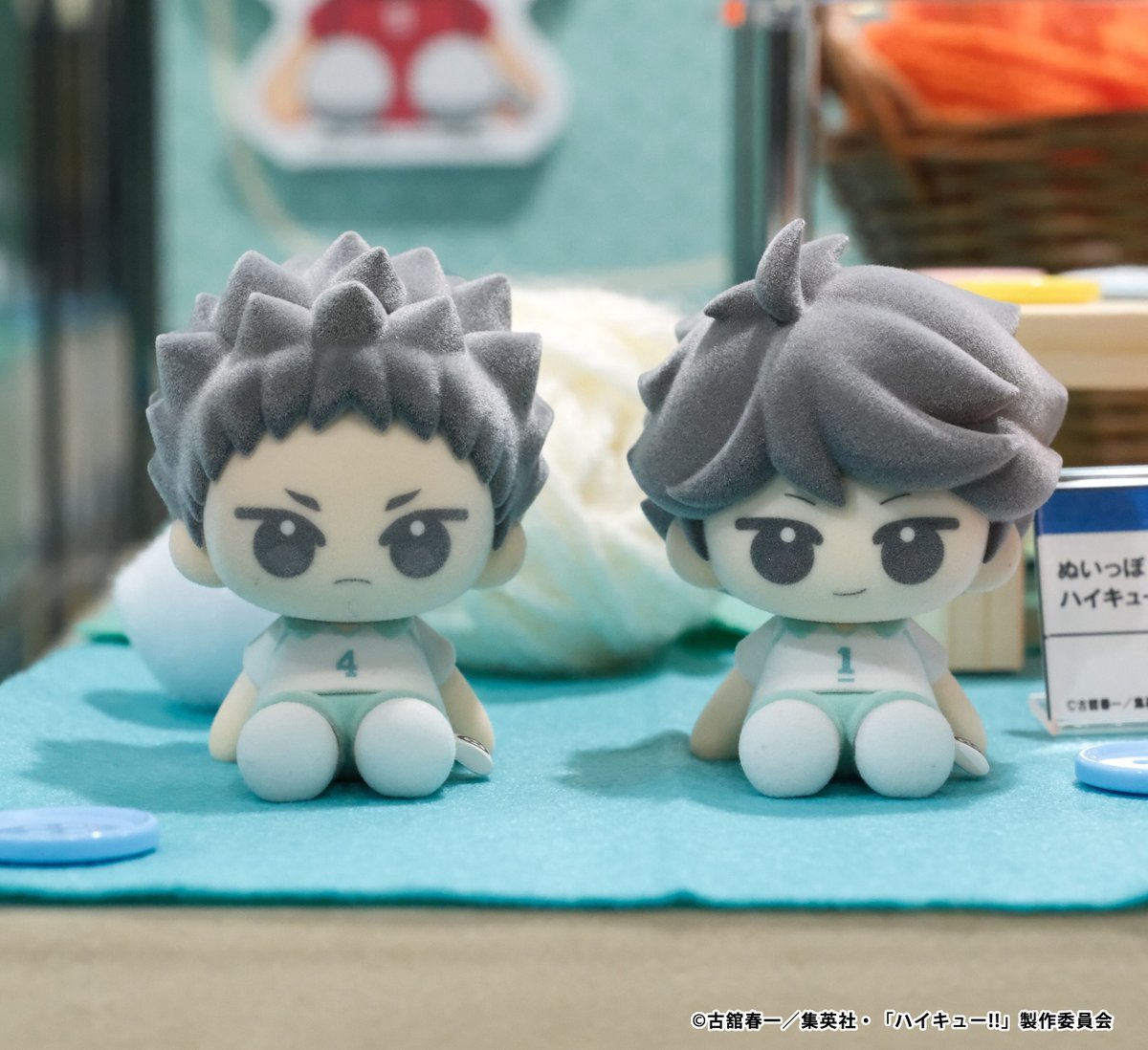 #ジャンプフェスタ 2026
彩色原型初公開！

ぬいっぽ　ハイキュー!!

#ハイキュー