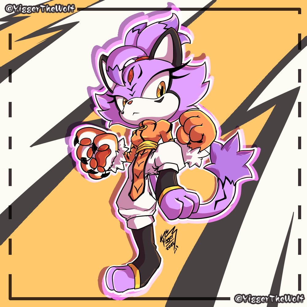 Me parecio un lindo diseño asi que yo hice este :3

#BlazeTheCat  #blaze