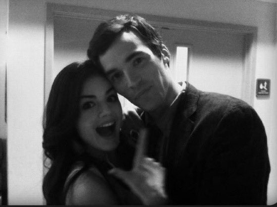 hclliwells's tweet photo. lucy working with ian's sister and ian working with one of lucy's close friends being what lead them to reconnect and work together again... whatever they said about the red string theory https://t.co/PZ9dDmnCea