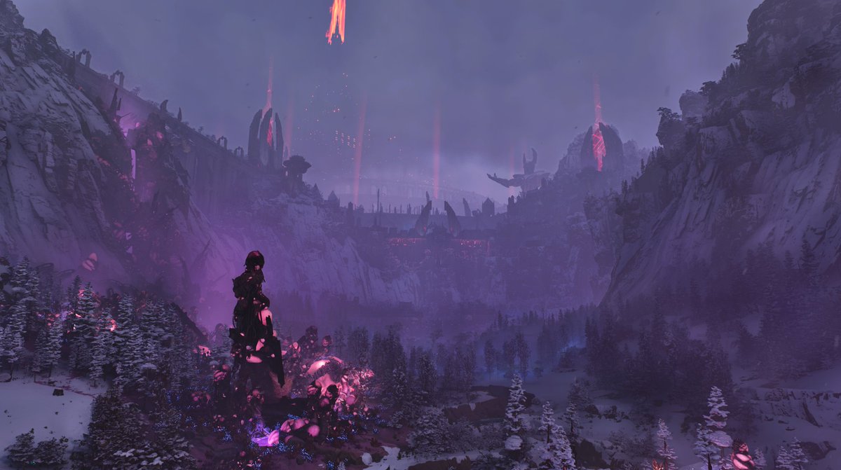 A cinematic map, honestly incredible⭐️
 (the snow seems to be entertaining)😆❄️ <a href="/survivetheark/">ARK: Survival Ascended</a> <a href="/NotDollie/">Dollie</a> #playARK