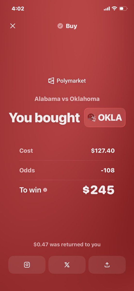 HumRaphhh's tweet image. CFB Playoff First Round Pick:
Oklahoma ML (-108)

Let’s hum.