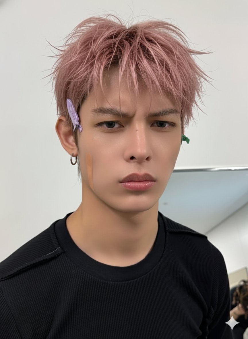 Yufanholic's tweet image. The concept of James being Itadori or Fushiguro based on his hair color