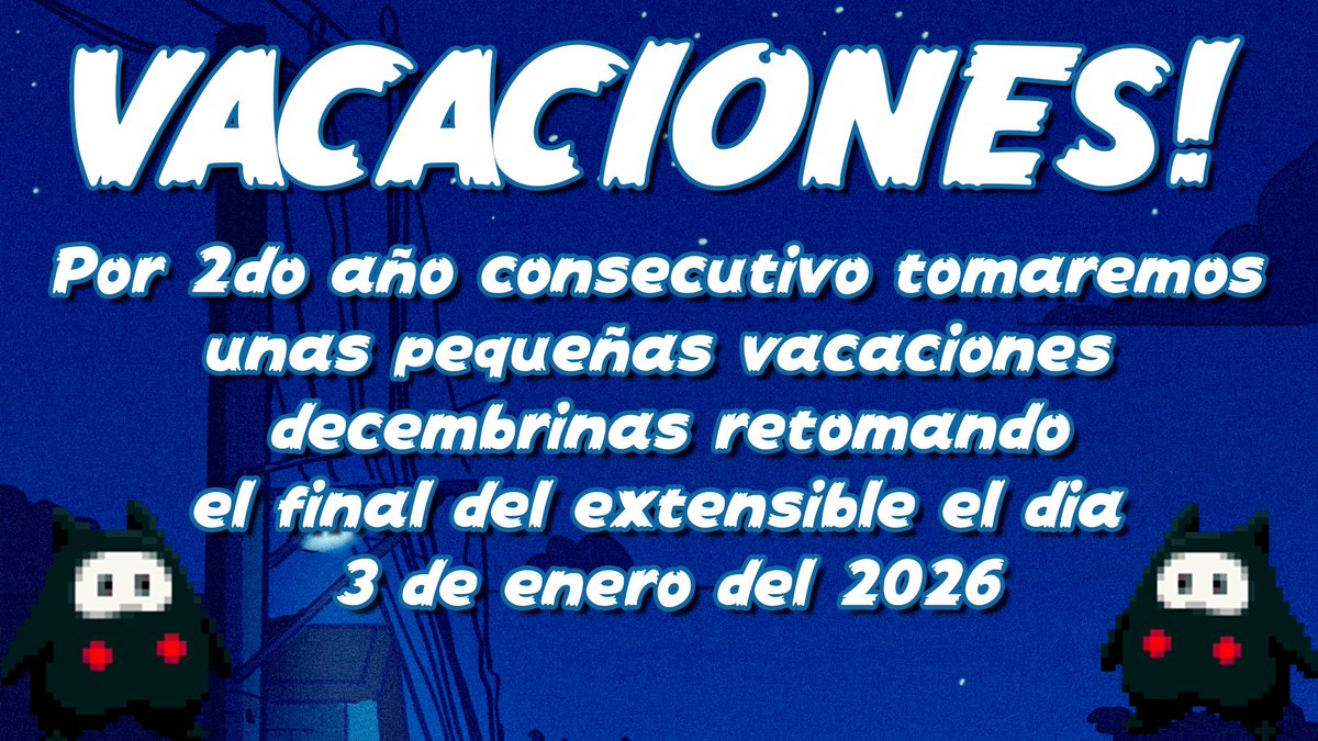 Si es que el extensible continua dado que solo me quedan 10 horas 🧐

🟣 TTV/Therelay