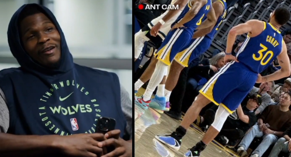 "You know how people do when they see somebody famous walking by? They be holding their phone like this. That's how I was."