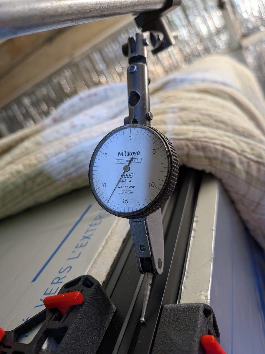 CanuckCreator's tweet image. So fun fact, the venture XL grows about a bit over .4mm in height from cold to "at temp" (12c ambient to 50c chamber and heatsoaked)

Obviously not the most controlled environment test, but still, its data