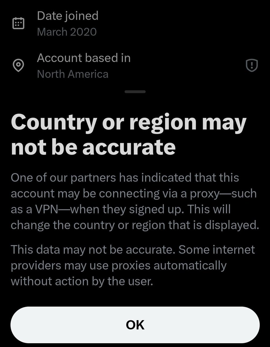 If I see this when I check your account. I consider you a bot.