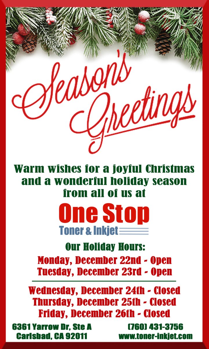 OneStopToner's tweet image. 