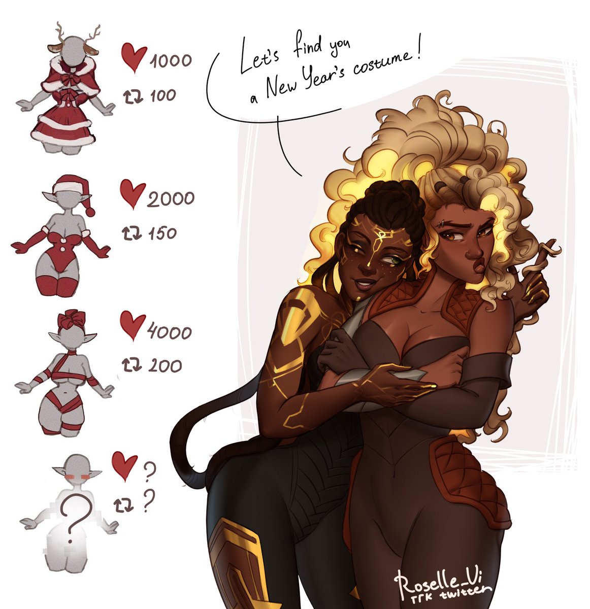 Roselle_Vi's tweet image. I want to try it 👉👈

#LeagueOfLegends #LeagueOfLegendsFanArt #Rell #Mel #outfit #art