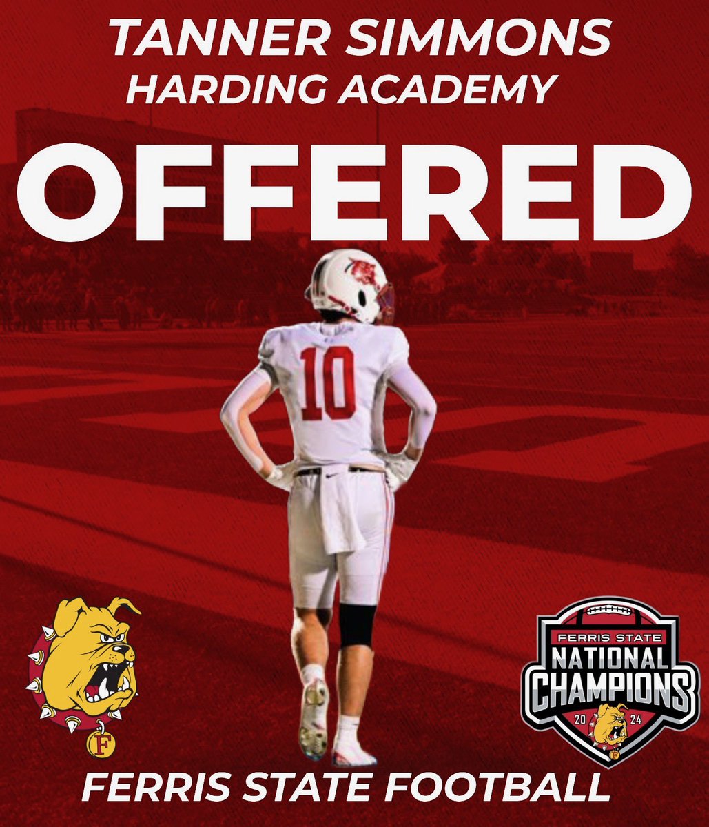 Thankful for a phone call from <a href="/Coach_Tannese18/">Tony Annese</a>  and to receive and offer from <a href="/FerrisFootball/">Ferris St. Football</a>