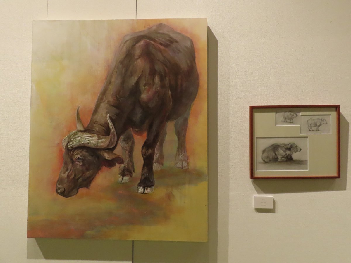 本日～来年1/7（水）まで、広島市立大学芸術学部日本画専攻の学生が