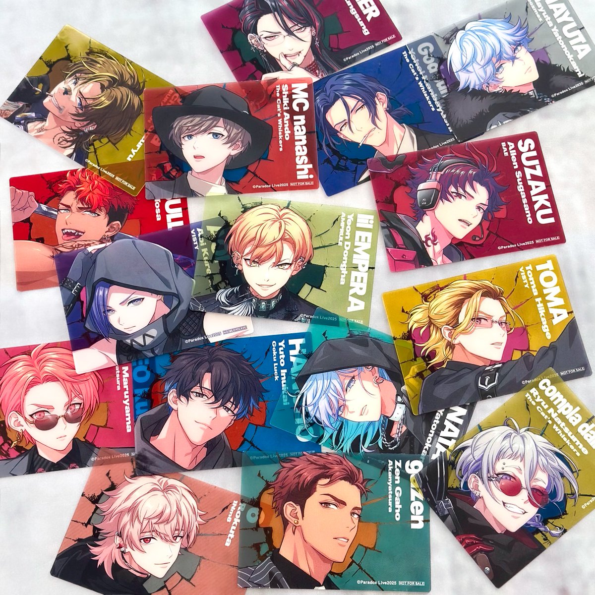 期間中、会場にて3,000円(税込)ご購入ごとに、6周年ビジュアルを使用