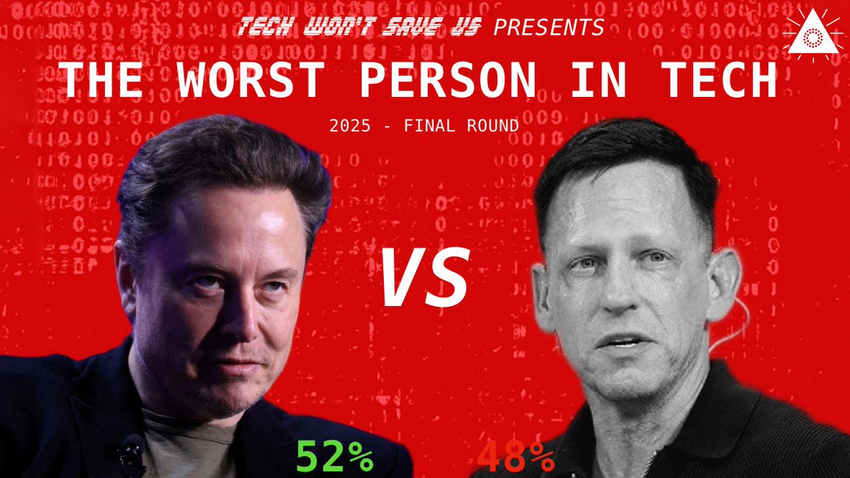 Tech Won't Save Us tweet media