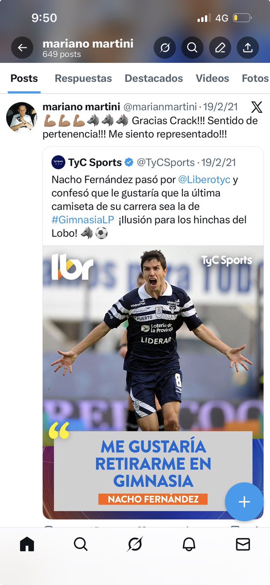 Gracias Nacho querido! Desde el 2021 lo esperaba este momento 💙💙