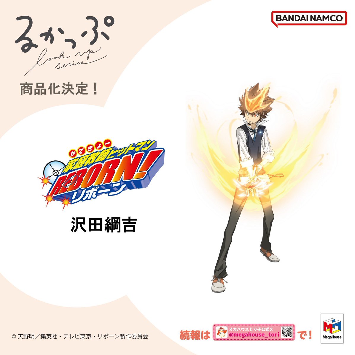 商品化進行中！ るかっぷ 家庭教師ヒットマンREBORN! 沢田綱吉