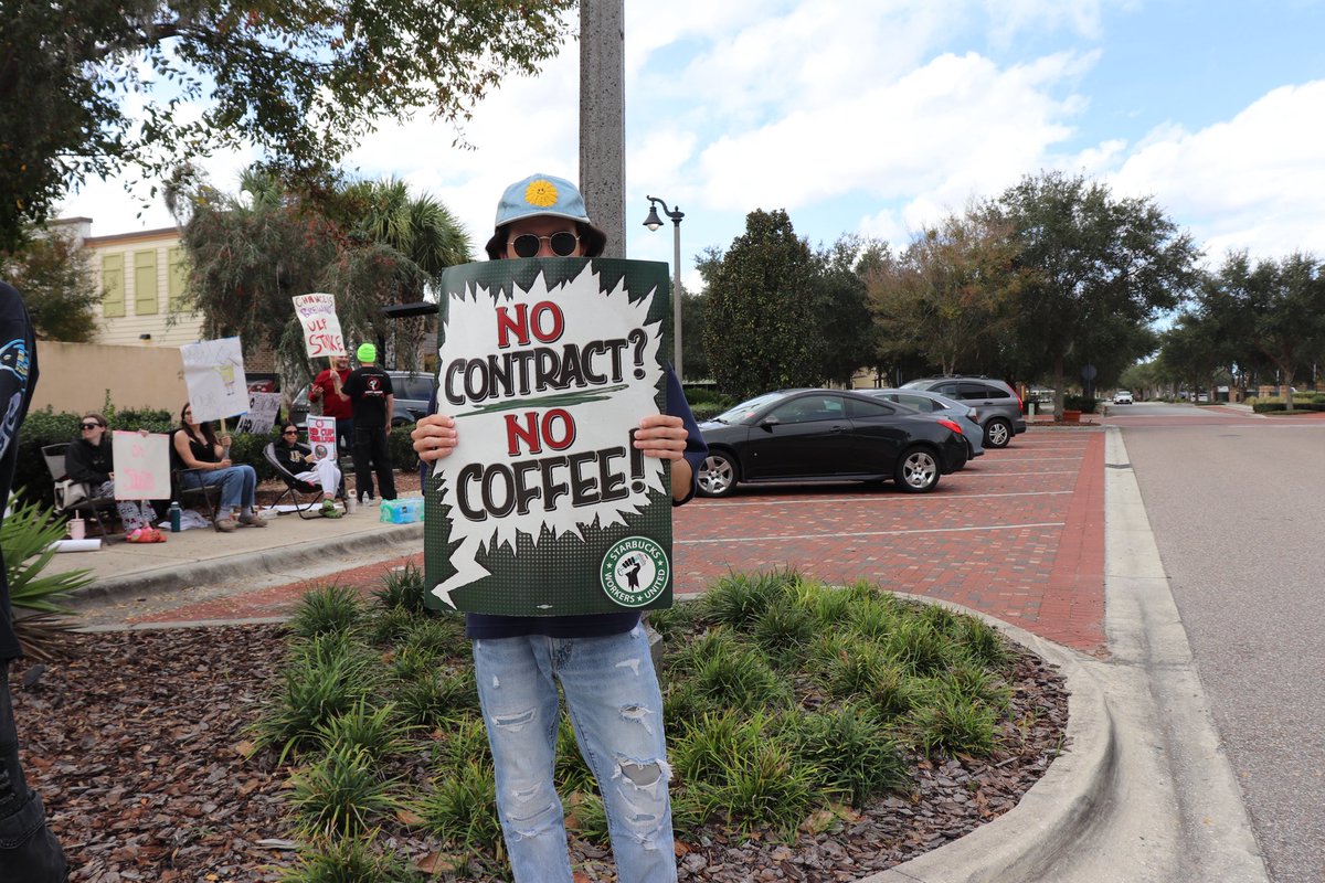 Don’t cross the picket line - and don’t shop at Starbucks until the company delivers a fair contract.