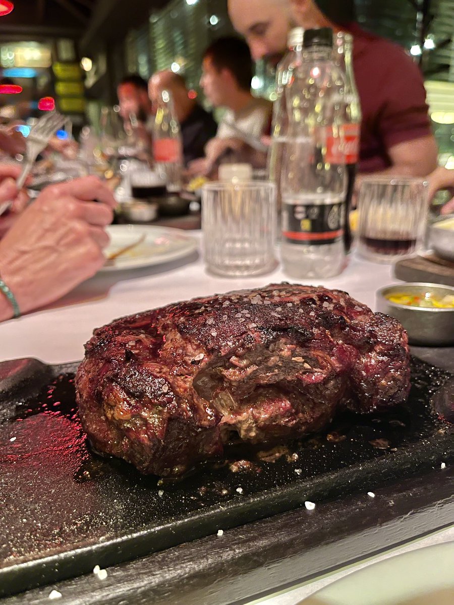 Dinner time, and outside you can here Paraguay is absolutely pumping  tonight. Music and celebrations everywhere. Fiestas 🎉 family dinners 🍴  asados 🥩 The city is alive with the joy of Christmas., image size:900x1200