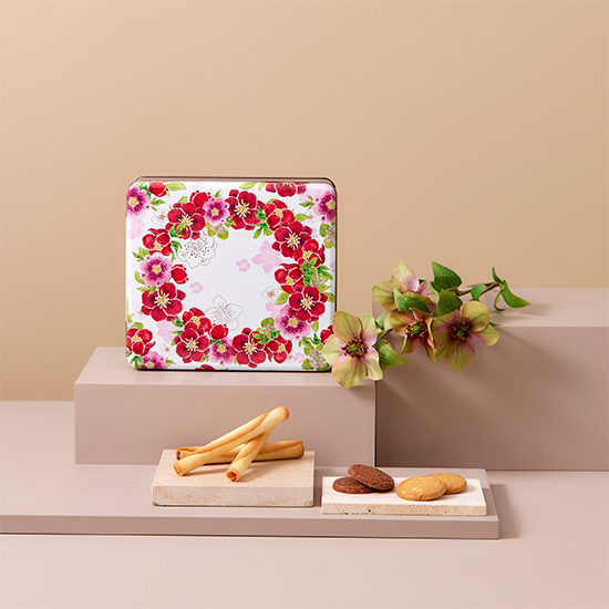 季節のお花缶「カドー ドゥ リベール」 本日全国展開開始💐 日比谷花壇