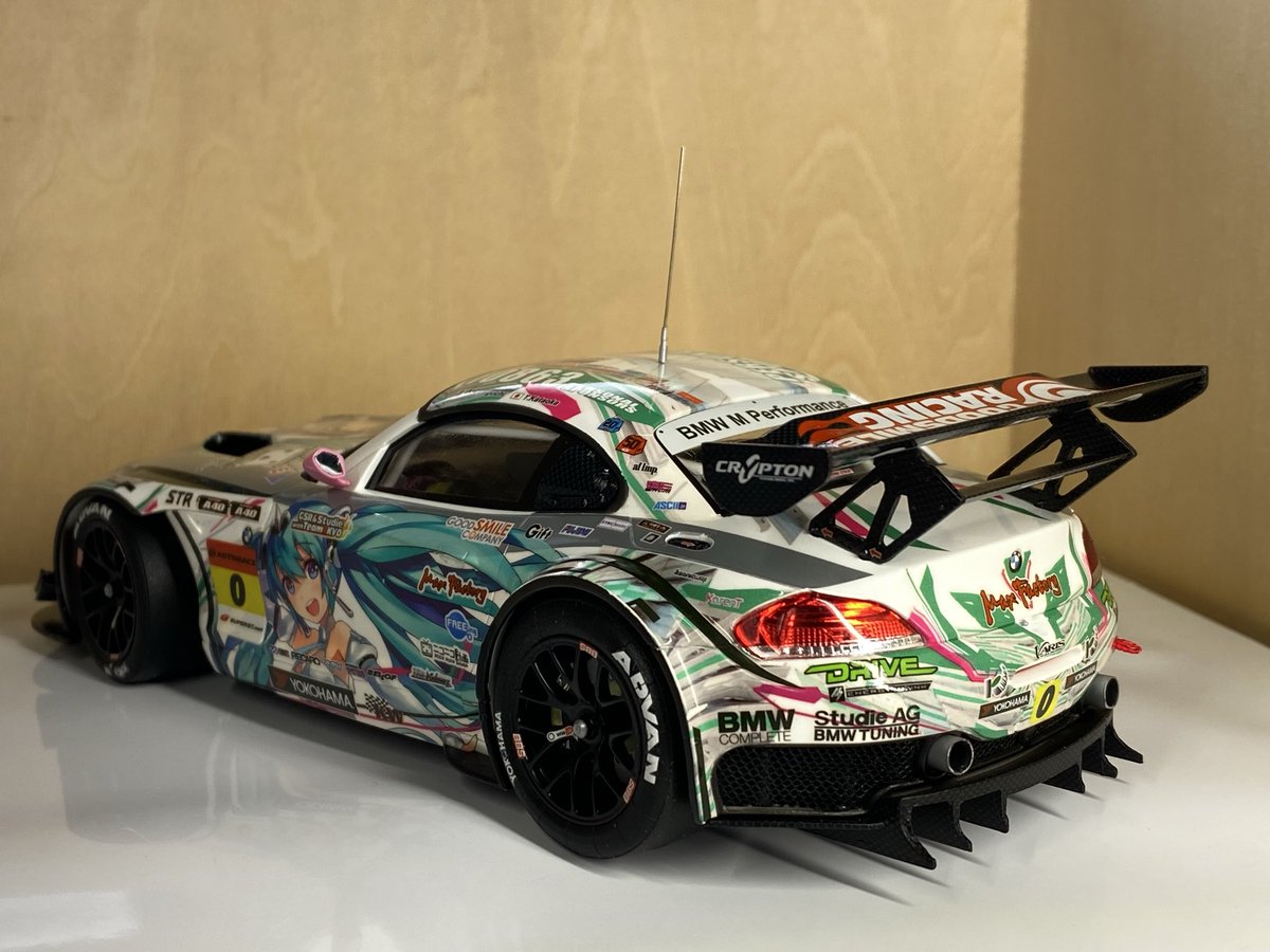 GSR 初音ミク BMW Z4 GT3 2012SUPER GT 後半戦Ver. 完成しました
