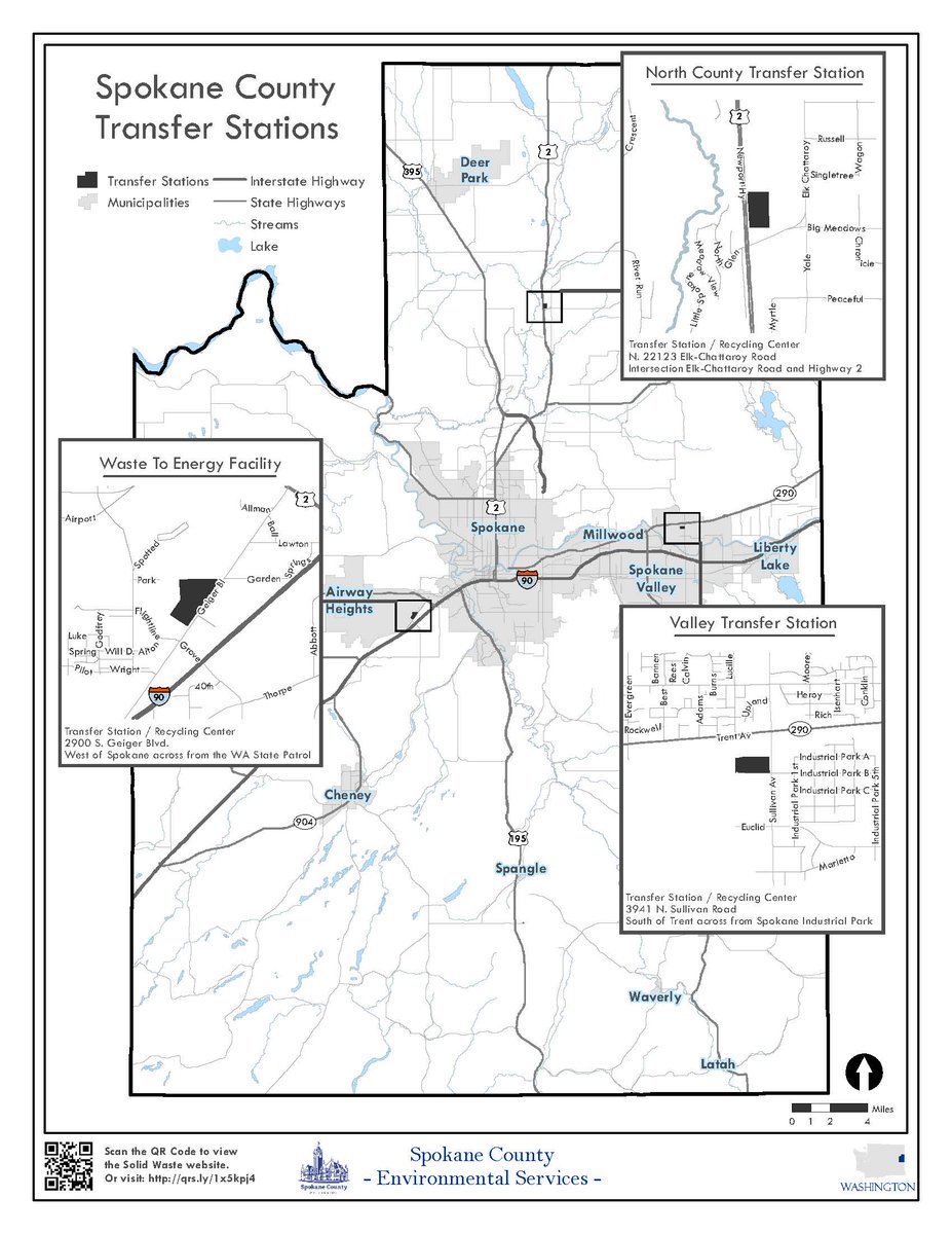 Spokane County’s road crews have been busy clearing roads and cleaning up the debris from Wednesday’s windstorm. Private property owners should take their storm debris to one of the County’s Transfer Stations, open 7:30 a.m.-5:00 p.m. seven days a week. spokanecounty.gov/CivicAlerts.as…