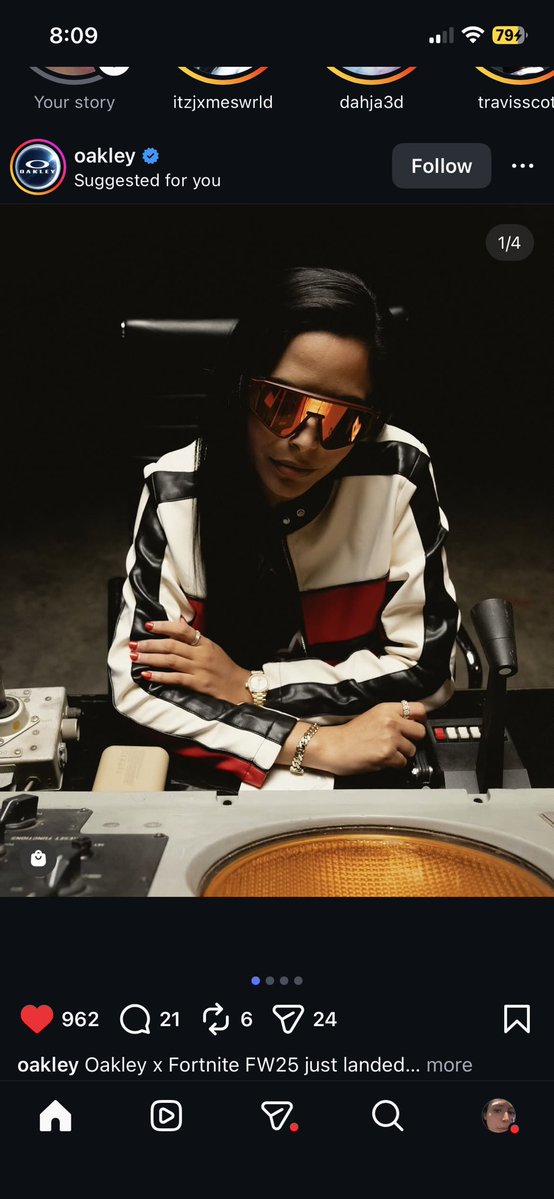 Thugsofstfu's tweet image. I open instagram to this queen being a boss I’m immediately sat chica im listening 🐥🐥🥹🥹