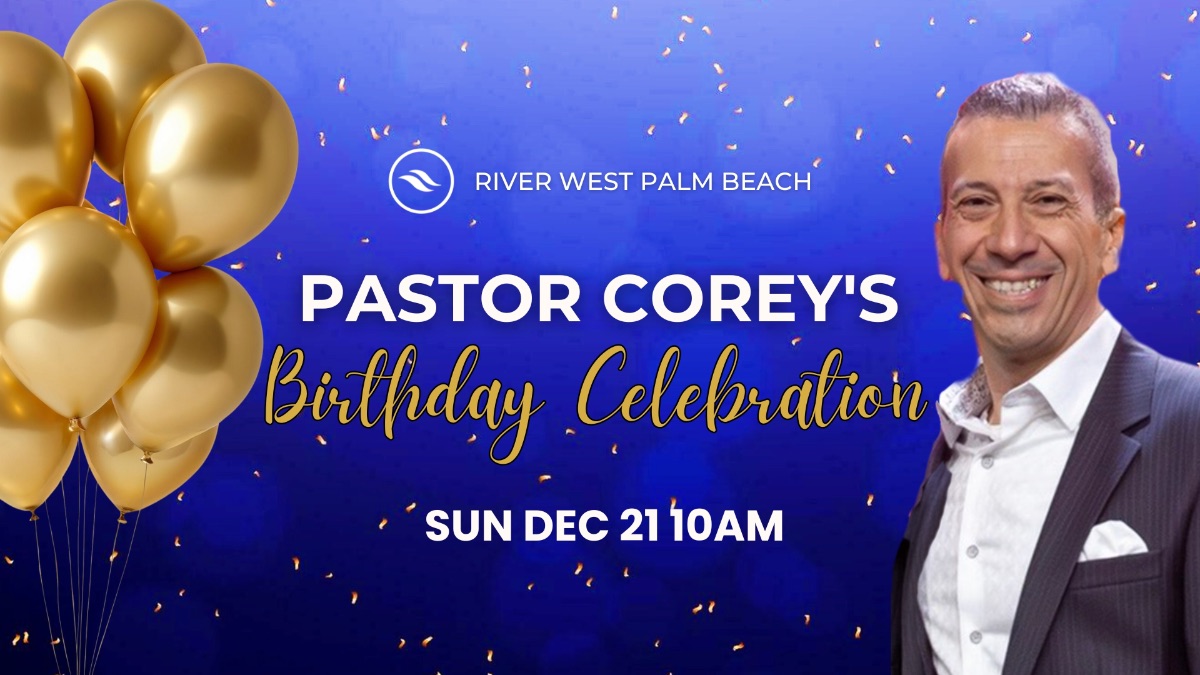RiverWPB's tweet photo. Join Us as We Honor Pastor Corey and Celebrate God’s Faithfulness! - https://t.co/1dnwRqlZql https://t.co/W3rFLYXny0