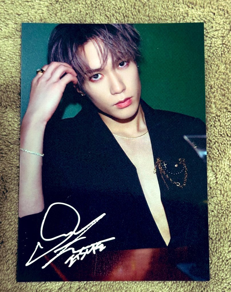 藤原樹 Infaction 特典トレカ交換 【 求 】 もう1種類の絵柄(アップ