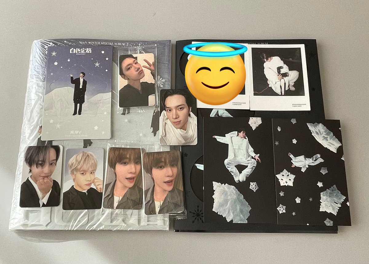 WayV 白色定格 Eternal White トレカ ポストカード ポラロイド 交換 譲