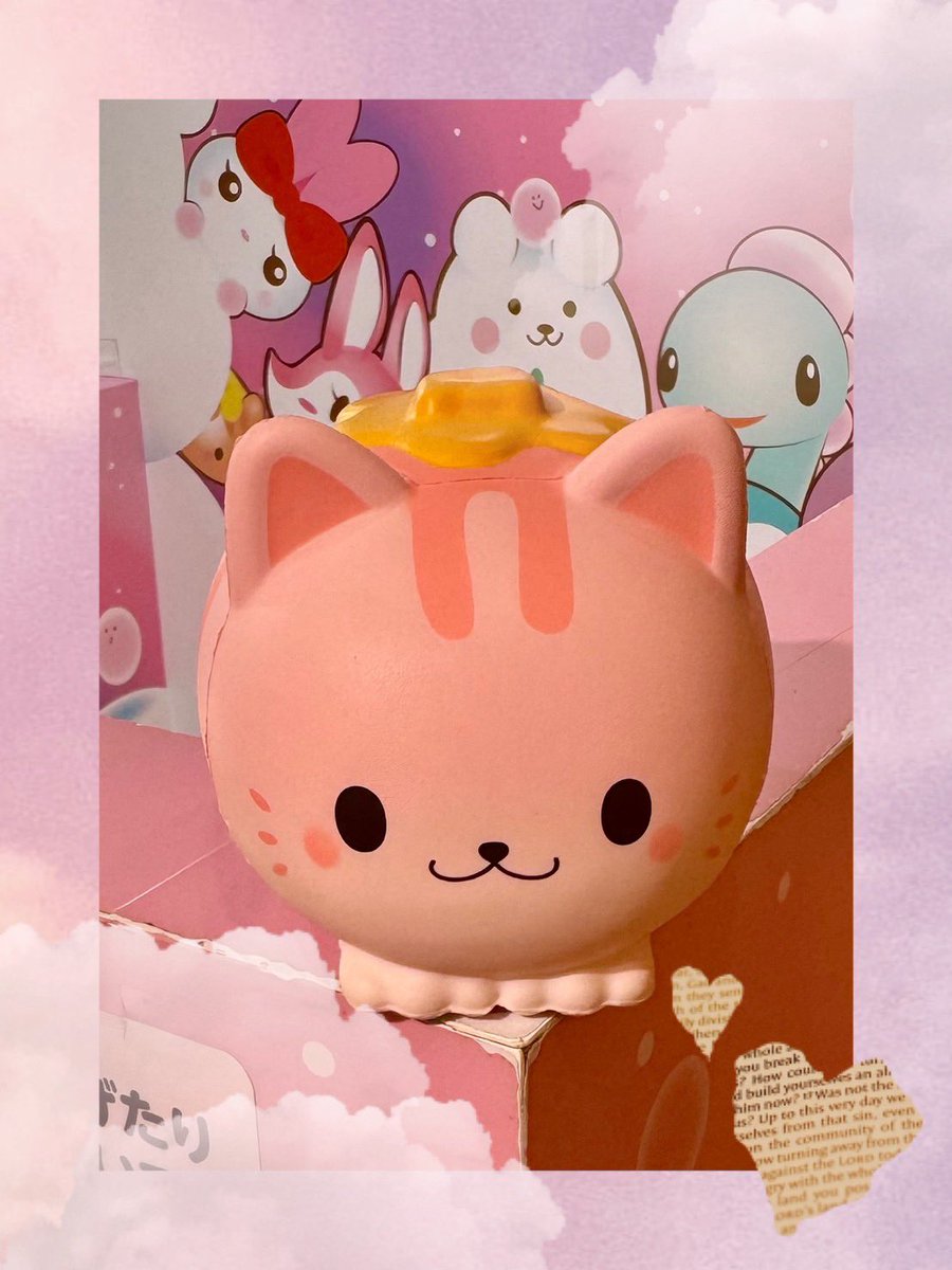スクイーズ モッシュ 原宿 mooosh 限定　CathyCake ねこ ケーキ 猫好きな方必見！】人気の「猫スイーツ」スクイーズに新色が登場