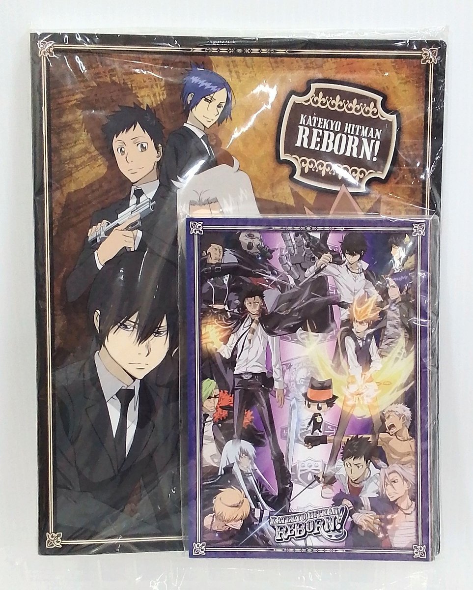 家庭教師ヒットマンREBORN! ファイル付きビッグポストカードセット