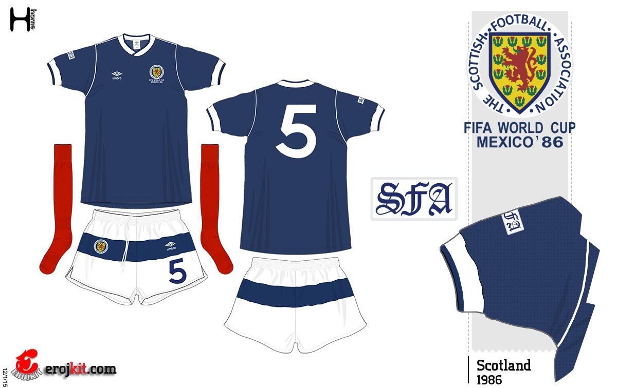 FIFA WORLD CUP '86
Scotland National Football Team 
Umbro™
