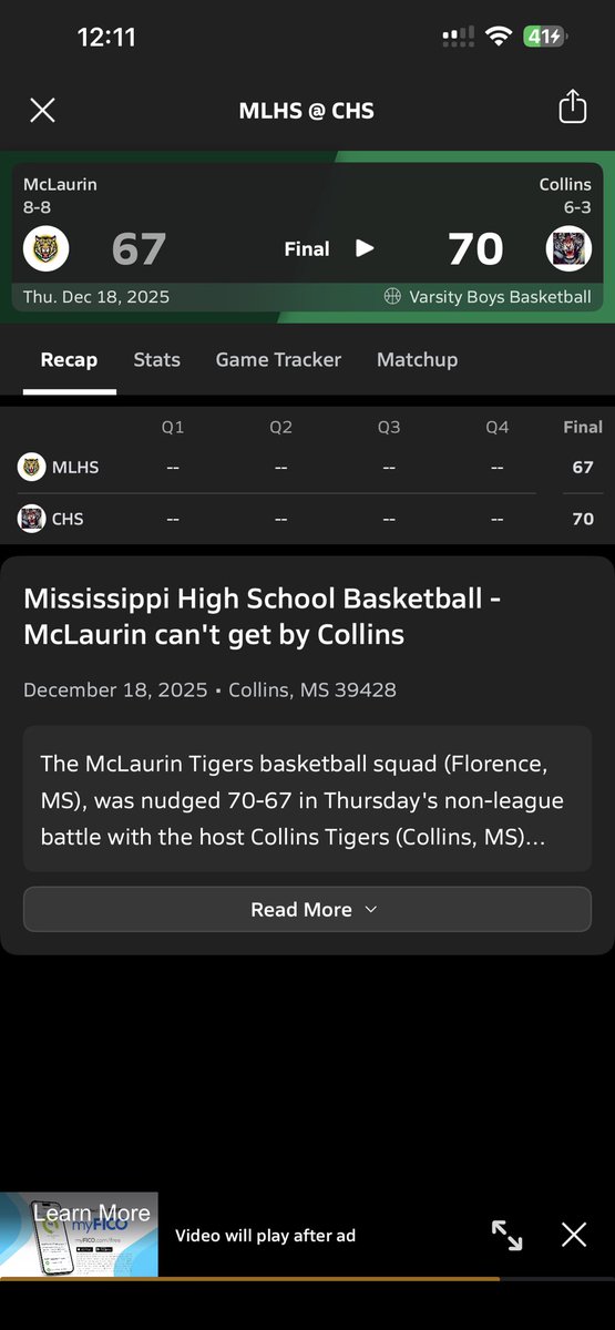 CaydenJA1's tweet photo. Dec 18 2025 great Comeback win against @McLaurinTigers https://t.co/CInNYzReQV