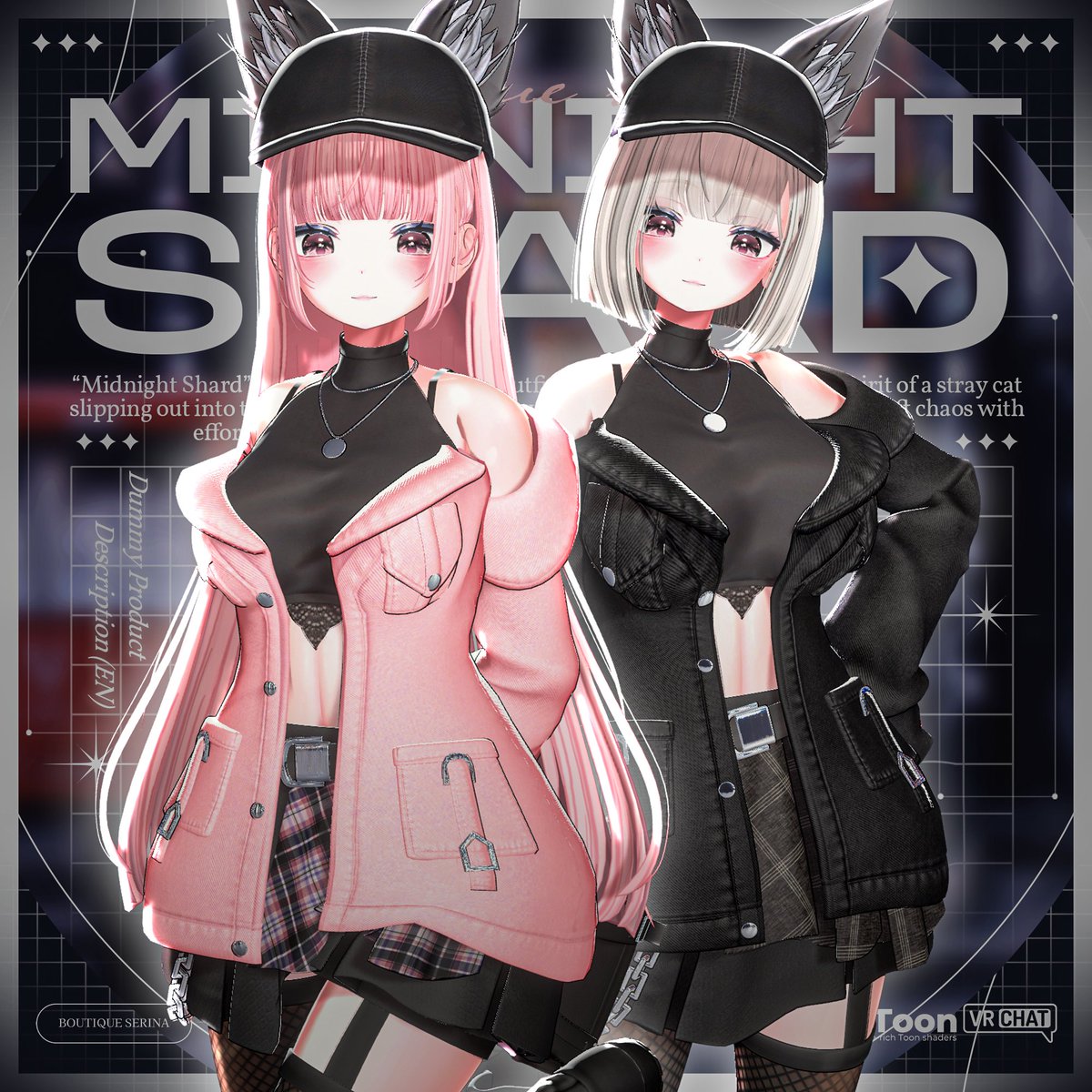 🎁🔥 RT + FOLLOW 抽選イベント 🔥🎁
━━━━━━━━━━━━━━━━━━
この投稿を RT ＋ フォロー するだけで
✨ SERINA 新作『Midnight Shard』Fullpackが当たるチャンス！

🎁 RT＋フォローで抽選で3名様にFull Pack をプレゼント！
BOOTHページのスキが100増えるごとに当選者＋1