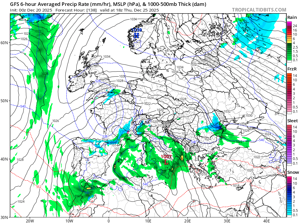 It has been 2 days since I last looked at the GFS 0Z 
Cold is still there for Christmas Day, the coldest weather perhaps in the South East as the cold Pool is further South on this Run, Snow showers possible too, next update tomorrow.Hmm 5 days out <a href="/GavinPartridge/">GavsWeatherVids</a> surely not