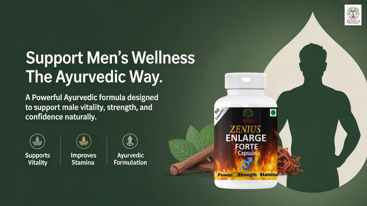 ZeniusIn's tweet photo. True wellness isn’t built overnight.
Ayurveda focuses on long-term strength, balance, and confidence—naturally.
Explore how holistic men’s wellness begins from within. 🌿
#Ayurveda #MensWellness #NaturalHealth https://t.co/3vRzscU13N