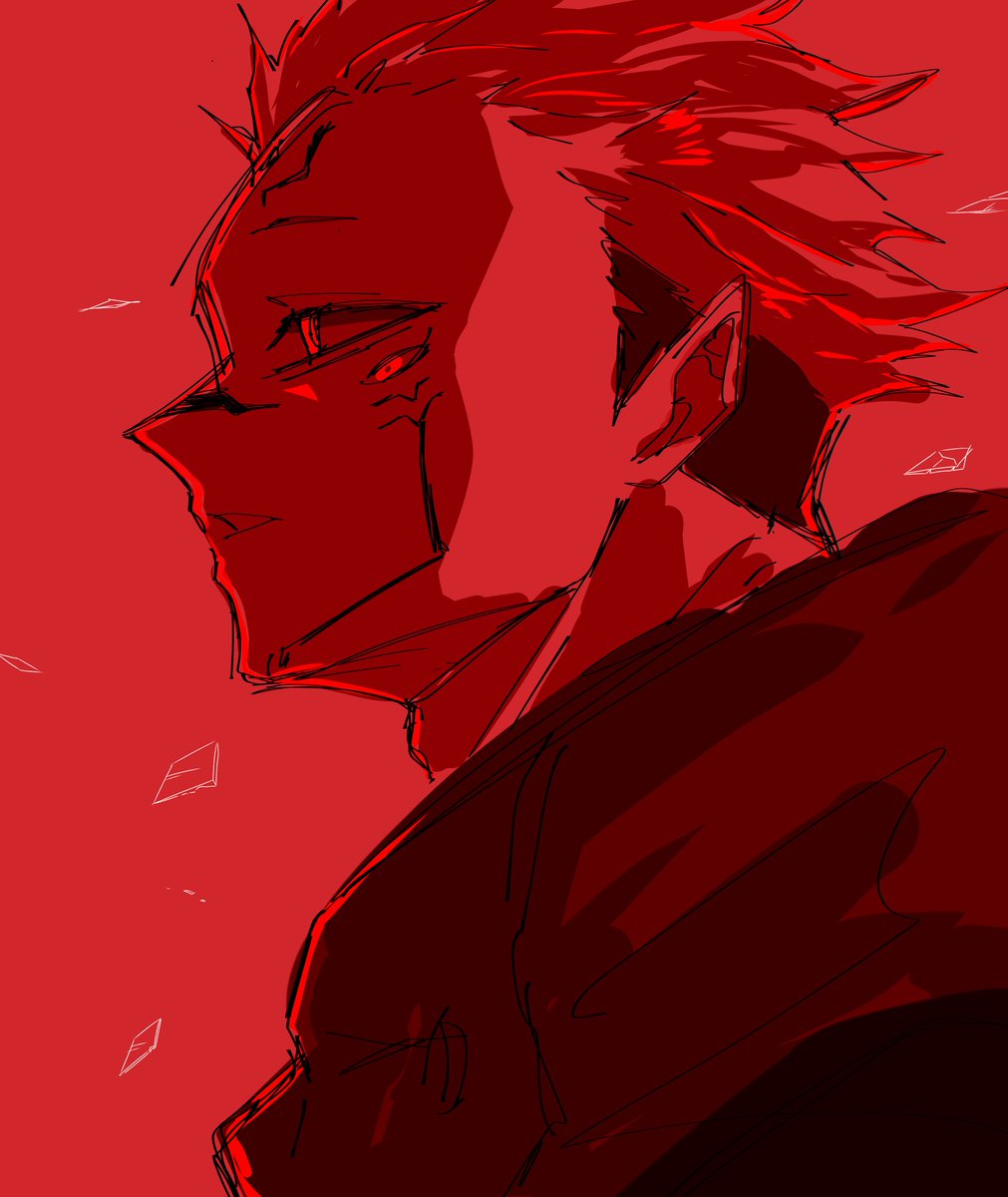 両面宿儺(呪術廻戦) 「落書きすっくん」|ぷりあまオタクのイラスト