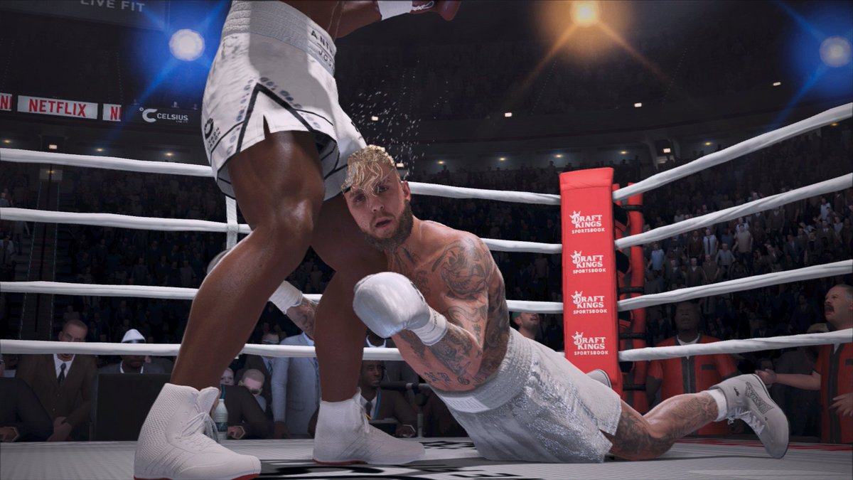 Due to popular demand.. You can now shoot a Double Leg with Jake Paul ✅🤼

#FightNightForever