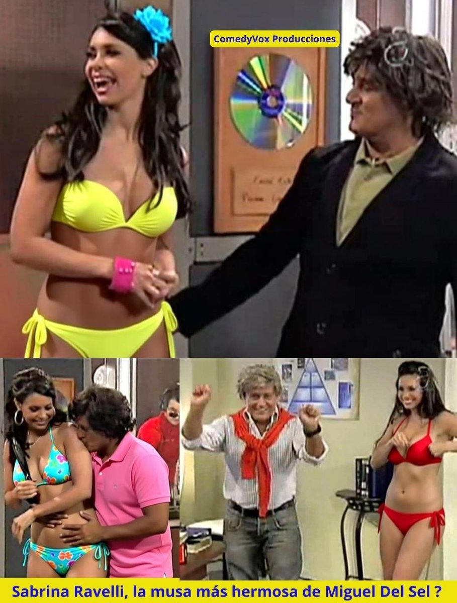 ComedyVoxOK's tweet photo. #ComedyVoxProducciones
SABRINA RAVELLI, LA MUSA MÁS HERMOSA DE DEL SEL?
Esta bomba argentina deleitó al público cuando actuaba con Miguel Del Sel en Chiribin y Dimamitados. Interpretaba su rol al pie de la letra con una sonrisa en cada pícara y atrevida improvisación de Miguel https://t.co/1uOLcgFfOr