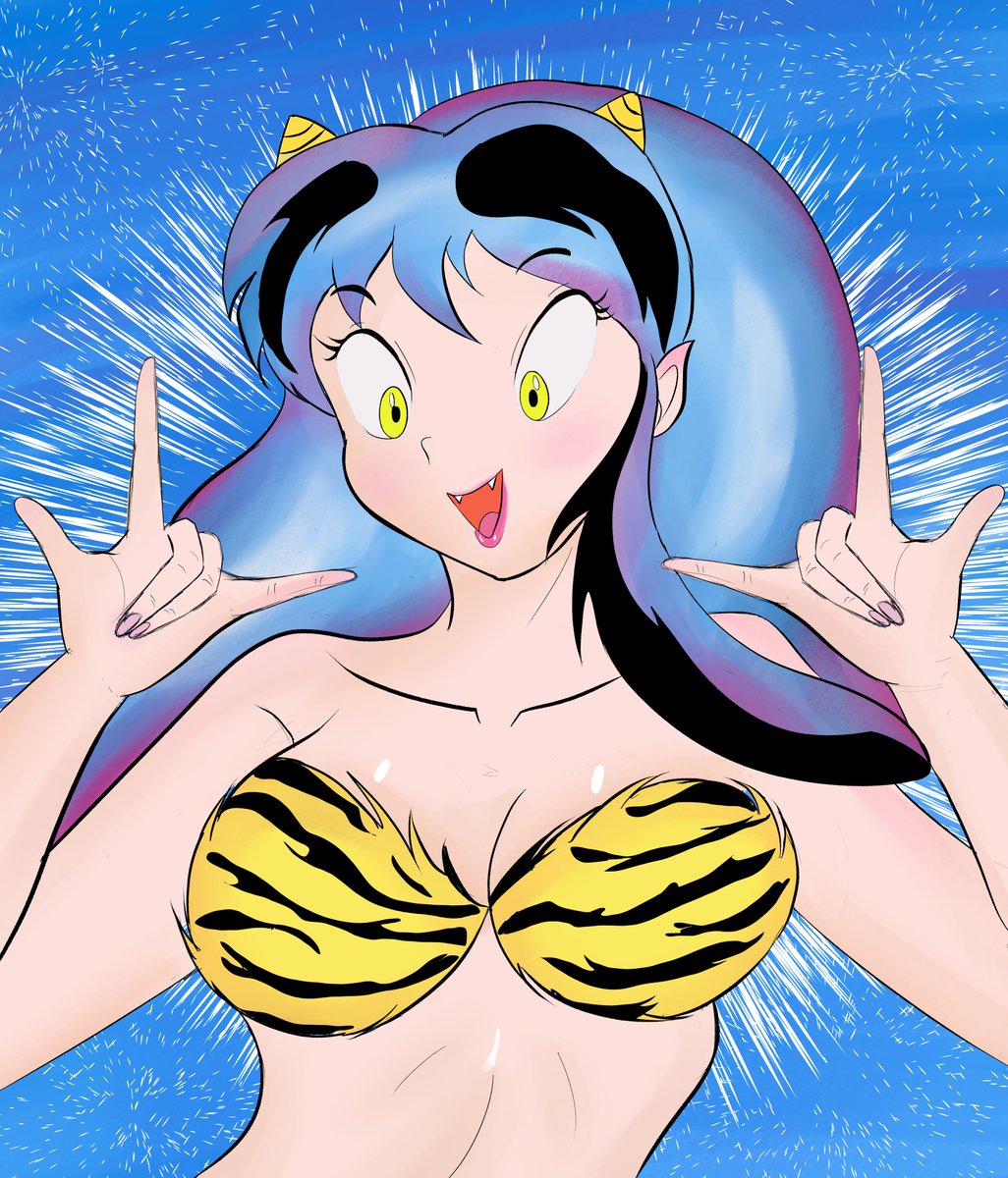 DaMexicanboy_'s tweet photo. Lum Invader #uruseiyatsura #Lum #LumInvader #AnimeArt #Waifu #Rumiko #drawing #animetwt #AnimeWaifuZone https://t.co/e60KtaroBA