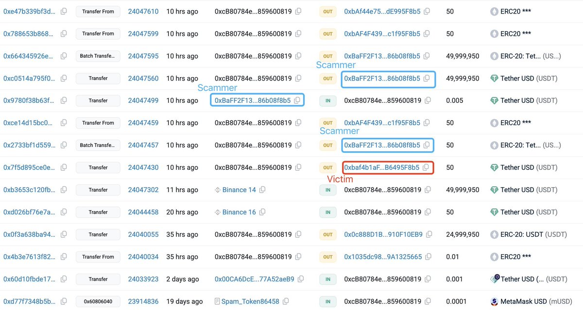 🚨Bureau : "Errore di copia e incolla: utente perde 50 milioni di dollari in un trasferimento a un truffatore"