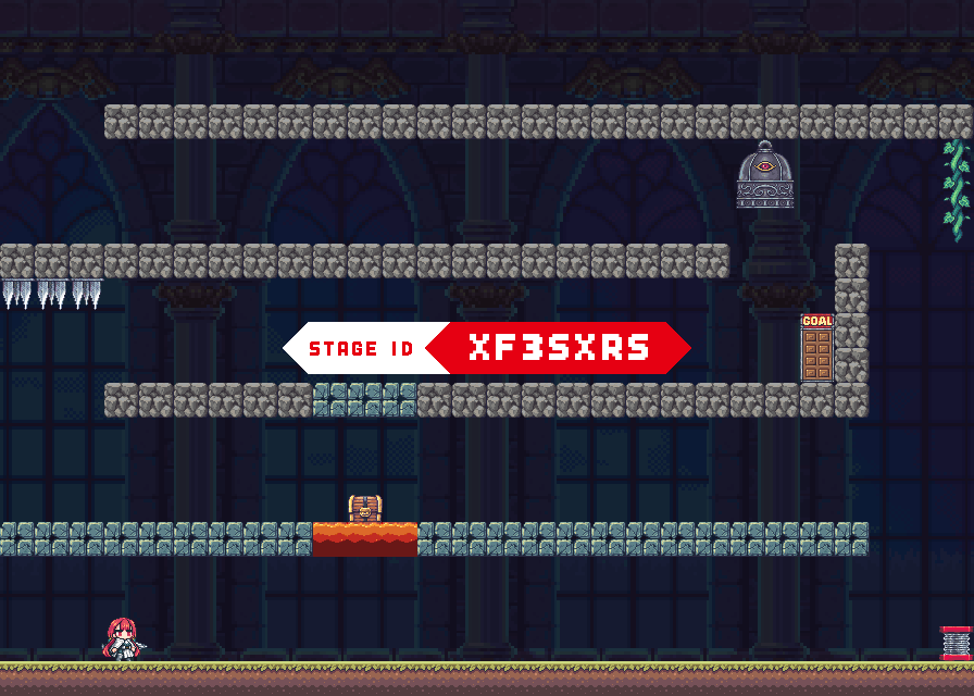 Xander_LS's tweet photo. 少しトラップ混ぜてみました。もう１歩後ろからスタートしてもクリアできそうなんですが作者はクリアできませんでした。 #十秒奪取 https://t.co/cHUmS5S20C