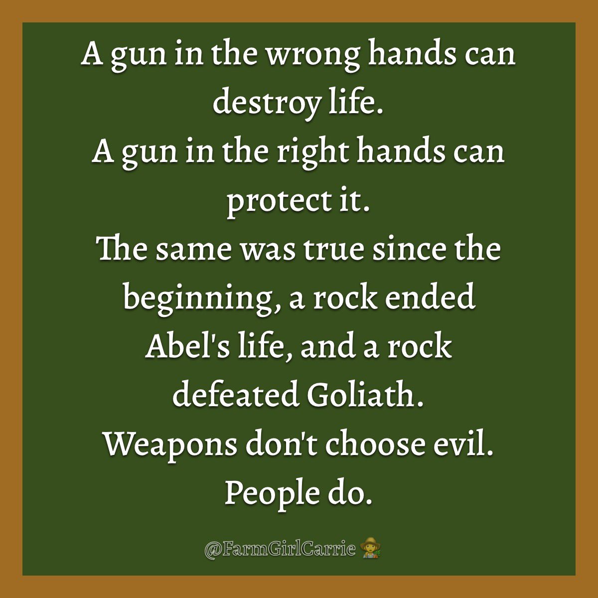 FarmGirlCarrie's tweet image. Right?!