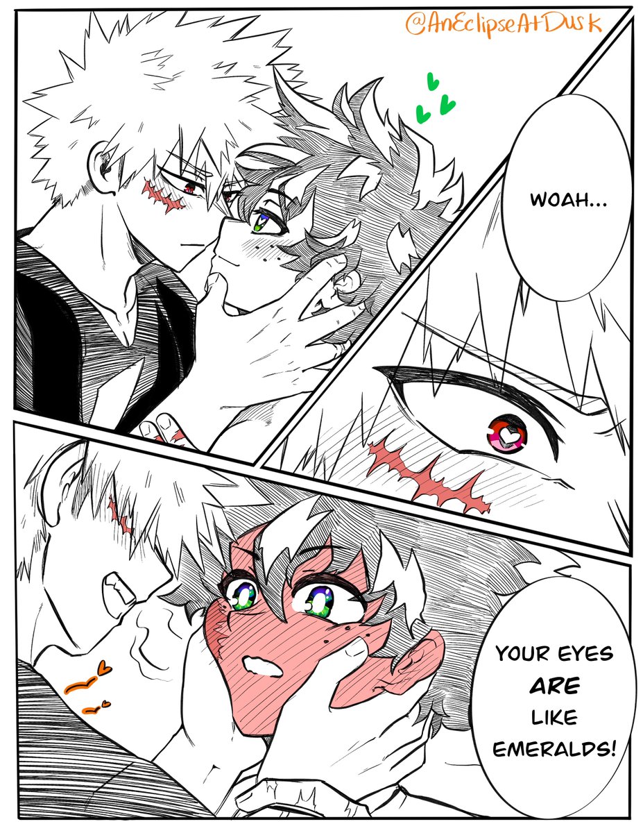 AnEclipseAtDusk's tweet image. His eyes 💚