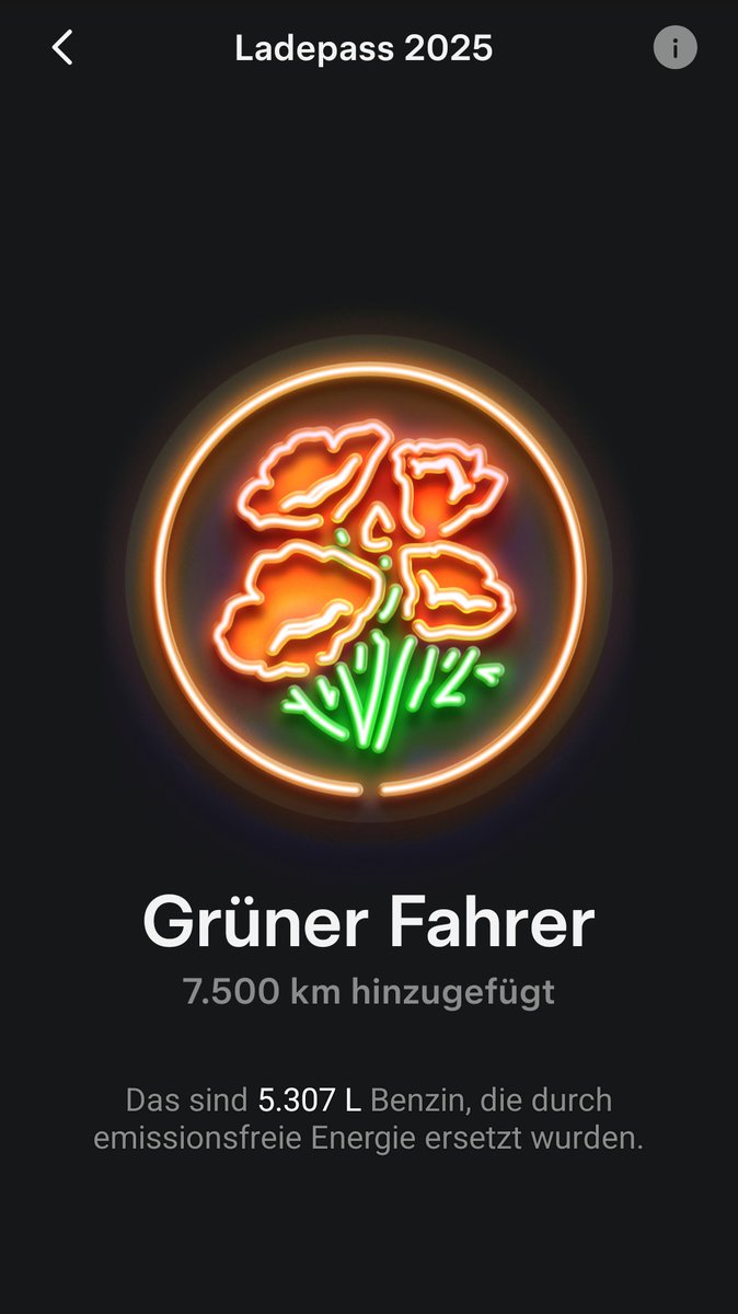 TeslaPierre's tweet image. Tesla 🚗 für 0 € bekommen?

Ladeabzeichen „Grüner Fahrer“

Ein geschenkter Verbrenner ist sehr teuer: Durch Tanken und Wartung hätte er über 10.000 € gekostet. Ein Kaufpreis wäre zusätzlich verlorenes Geld.

Ein gebrauchter Tesla für 15.000 € (inkl. Strom) wäre nach 1,5 Jahren…