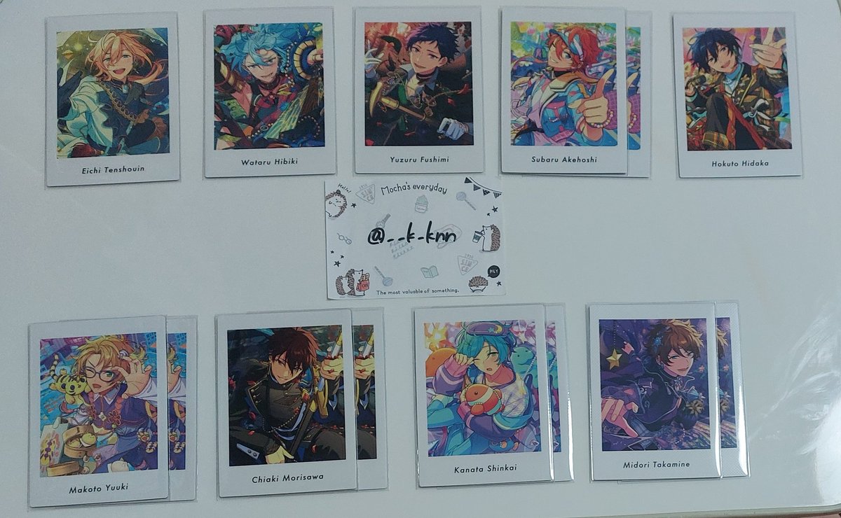 __k_knn's tweet photo. 【交換】あんスタ あんさんぶるスターズ！！ P.A.shots ぱしゃっつ vol.6 action

譲▶︎画像の方々

求▶︎同弾友也

1枚〜️  郵送にて
お気軽にお声掛けください！ https://t.co/wwBtvFz0bn