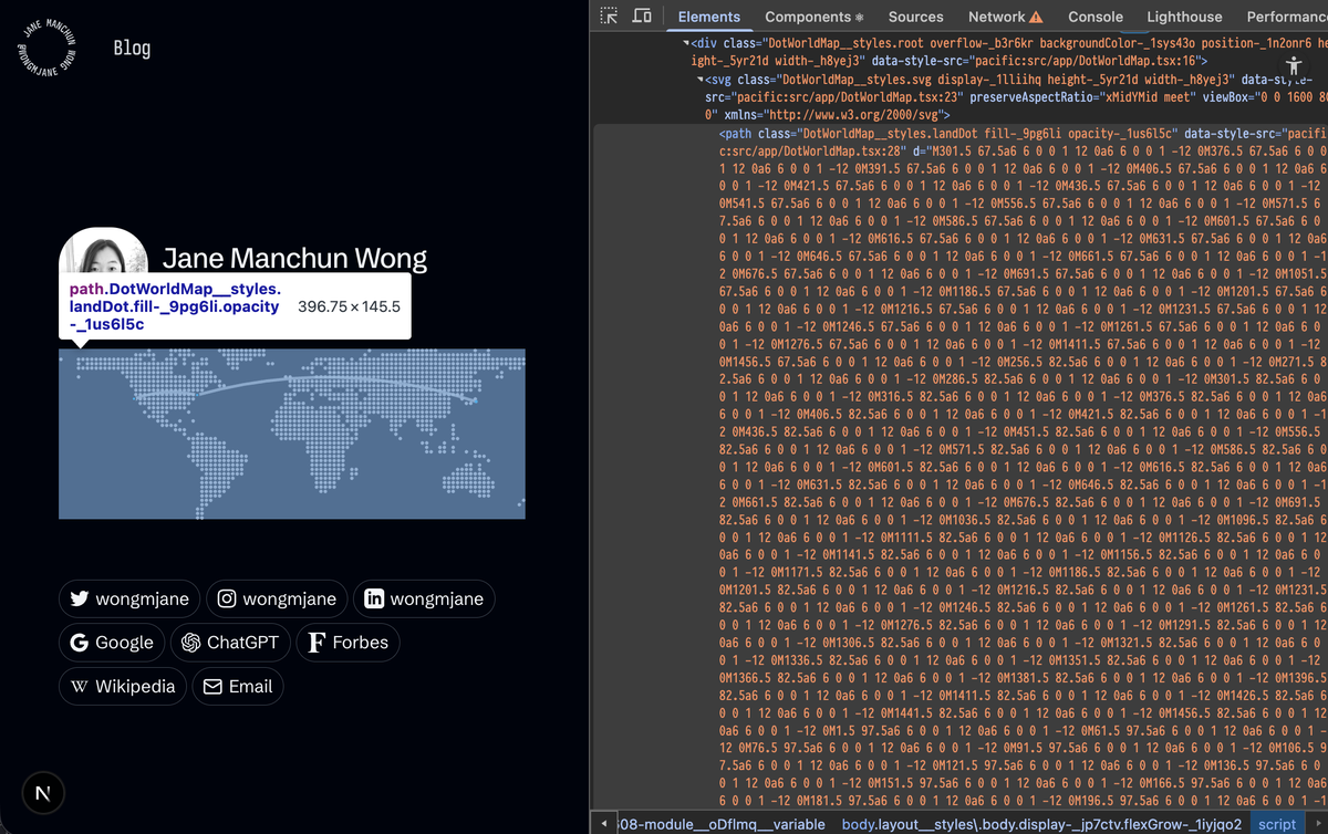 J'aime la façon dont je peux désormais coder intuitivement et de manière efficace l'espace disque pour une carte du mond