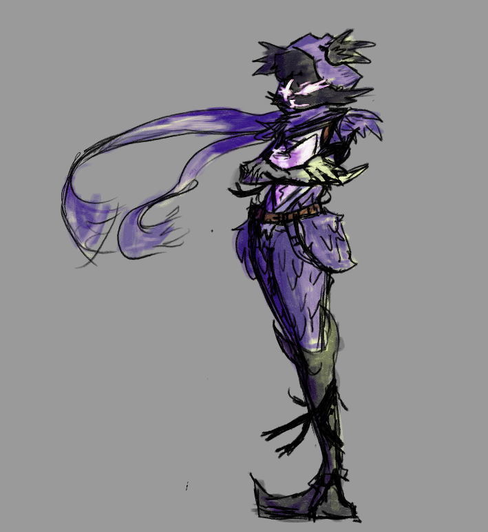 its been a bit sense i drew the goat